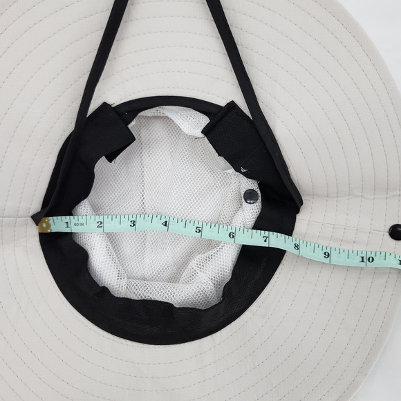 Sunshade Mens‎ Convertible Hat One Size Light Khaki Adjustable Lightweight Beach - Picture 7 of 8